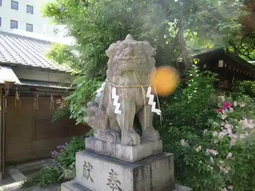 堀越神社の狛犬