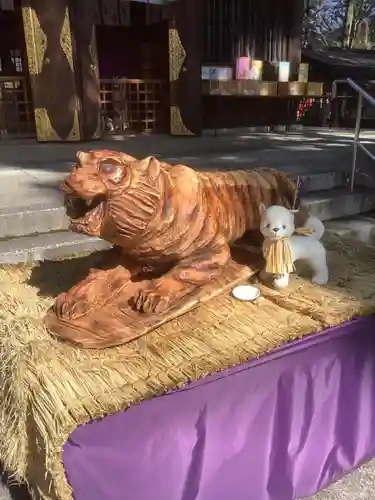 若宮八幡社の狛犬