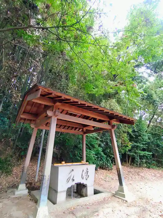 神明社(小間町)の手水舎