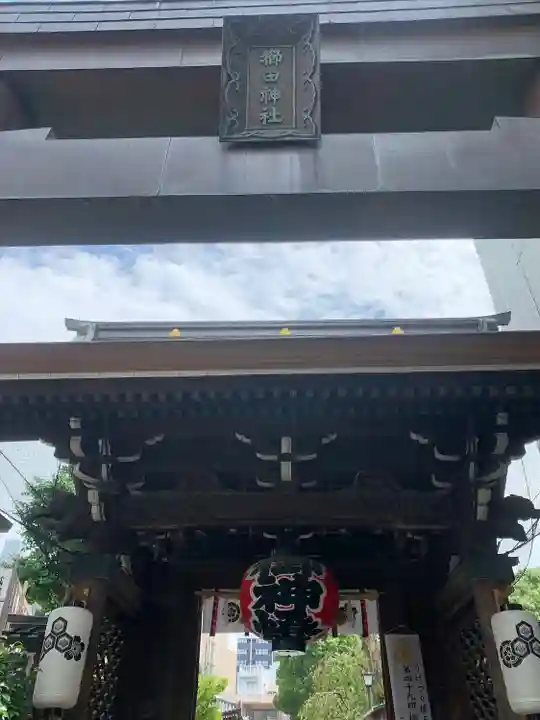 櫛田神社の山門・神門