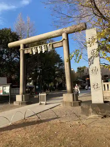 浅草神社の鳥居