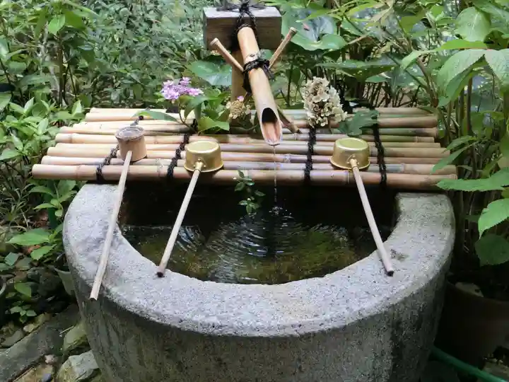 元慶寺の手水舎