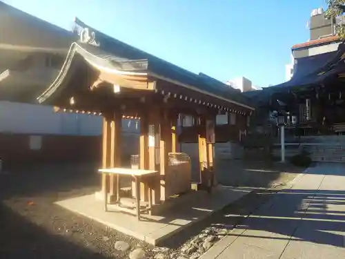 大鳥神社の手水舎