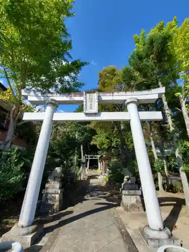 王宮伊豆神社の鳥居