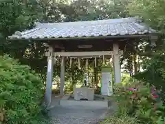 比佐豆知神社の手水