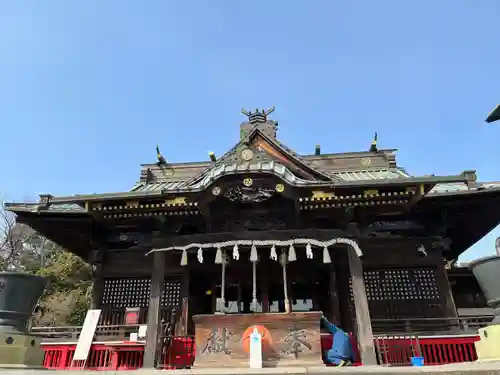 板倉雷電神社の本殿