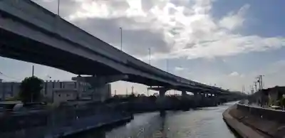 赤稲荷神社の周辺