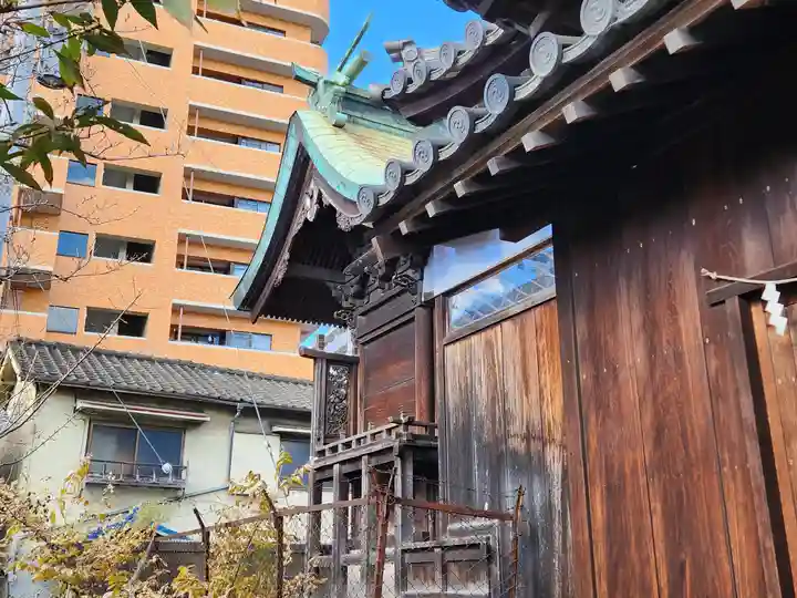 お菊神社の本殿・本堂