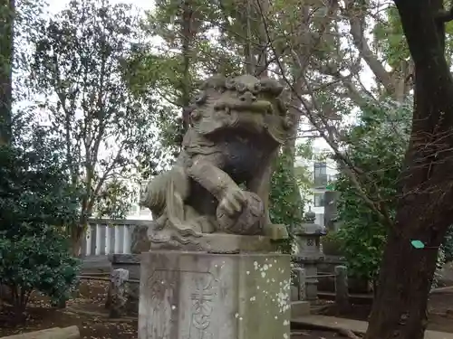 山王稲穂神社の狛犬