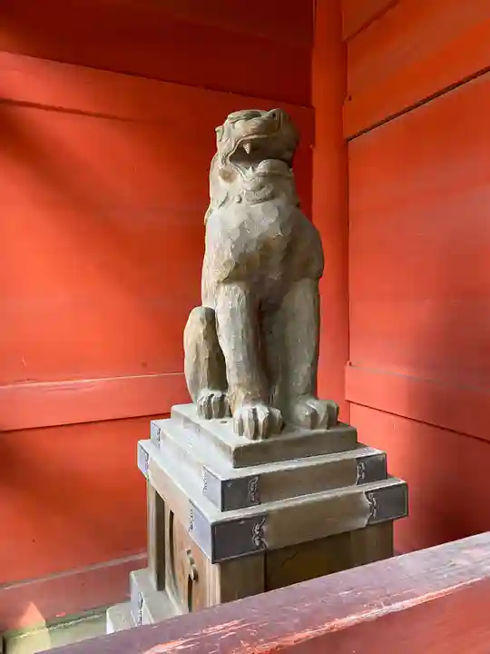 香取神宮の狛犬