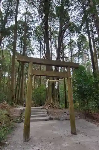 山神社の鳥居