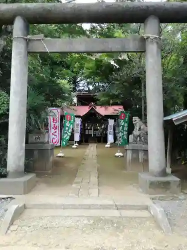 富里香取神社の鳥居