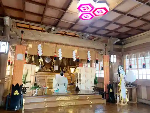 釧路一之宮 厳島神社の本殿・本堂