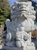 白山神社(二子町)の狛犬