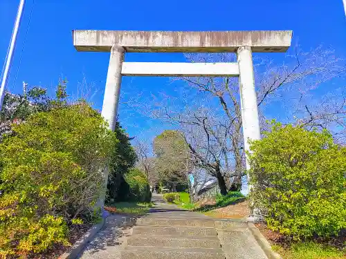 山神社（小判山）の鳥居