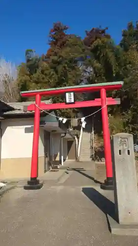 竹乃子浅間神社の鳥居