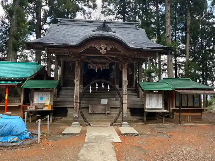 白山神社の本殿・本堂