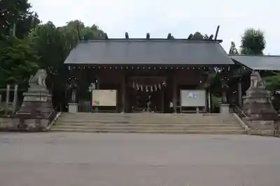 開成山大神宮の山門・神門