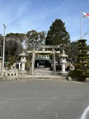 玉祖神社の鳥居