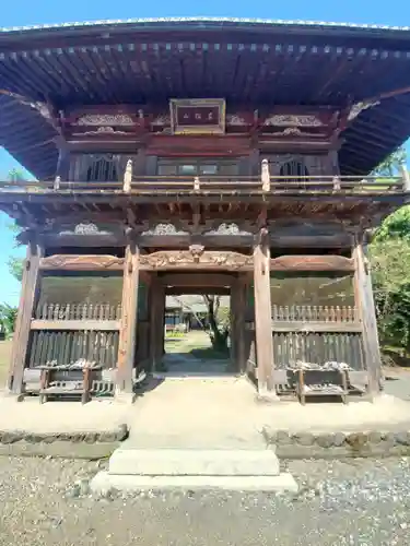 青蓮寺の山門