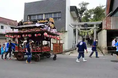 八幡神社のお祭り