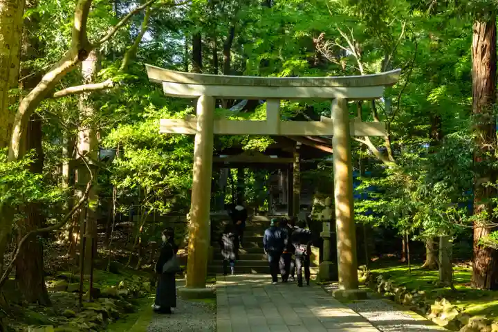 彌彦神社の鳥居