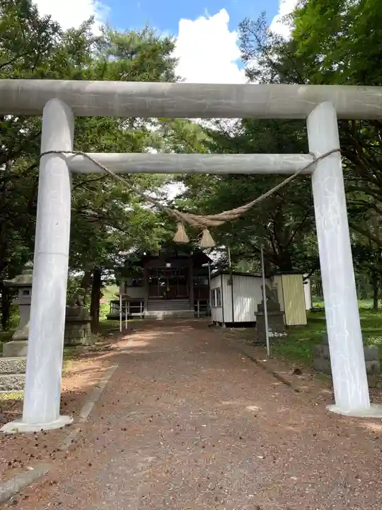 音江神社の鳥居