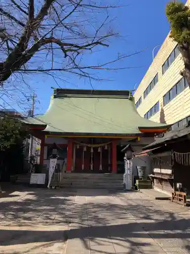 氷川鍬神社の本殿