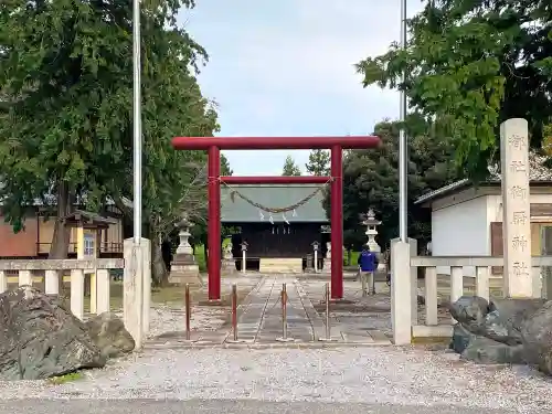 御厨神社（福富町）の鳥居