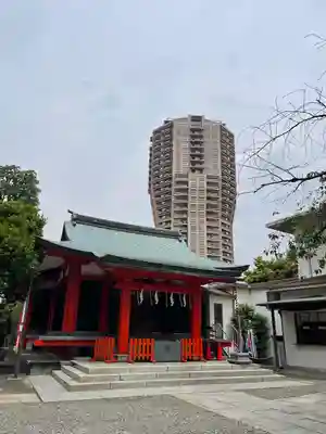 麻布氷川神社の本殿・本堂