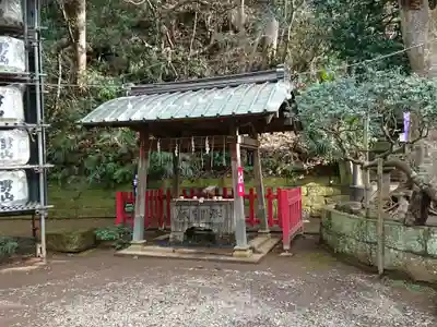 諏訪神社の手水舎