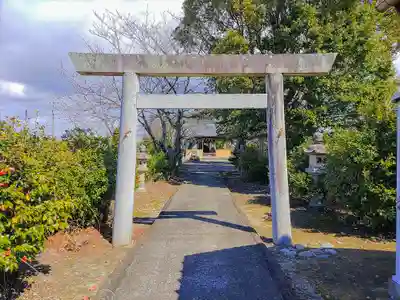 神明社(赤目)の鳥居