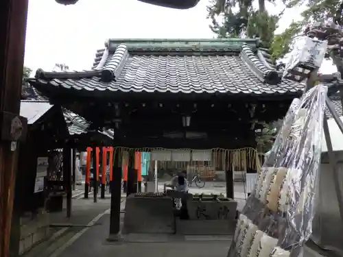 下御霊神社の手水舎