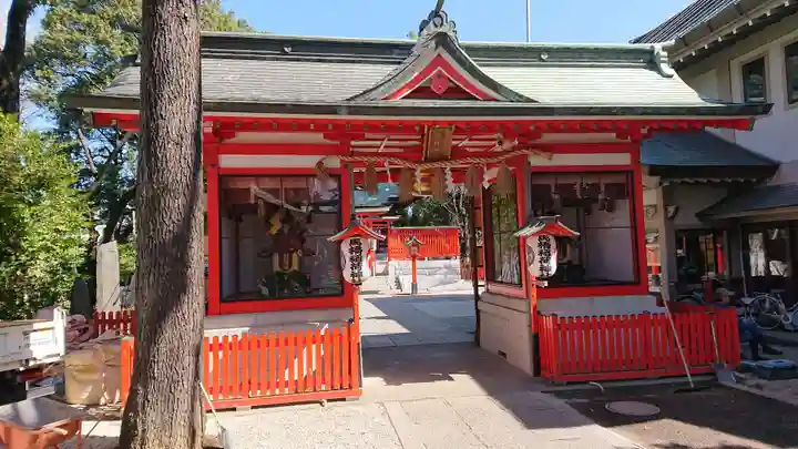 馬橋稲荷神社の山門・神門