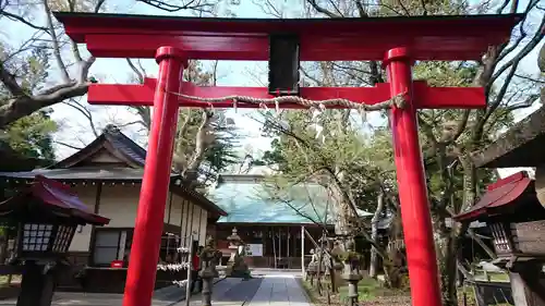 蠶養國神社の鳥居