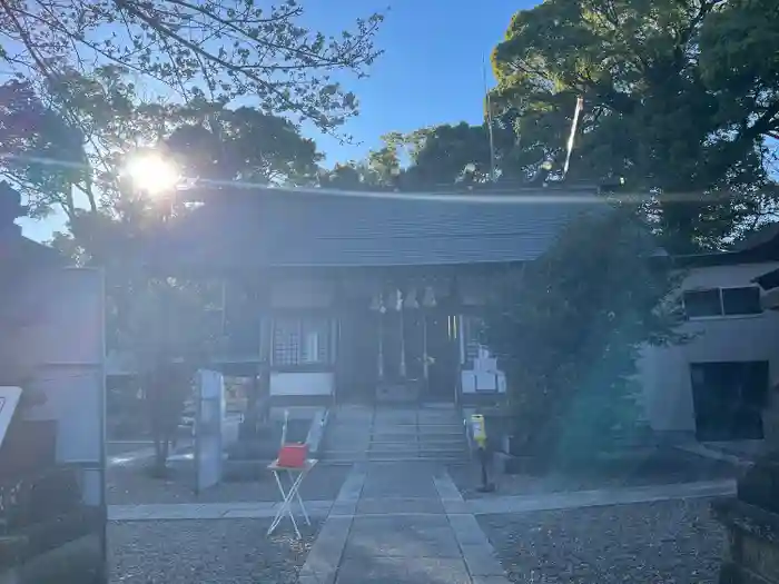 柴崎神社の本殿