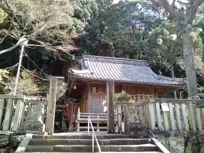 橿森神社の本殿・本堂