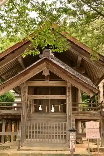 神魂伊能知奴志神社(島根県)