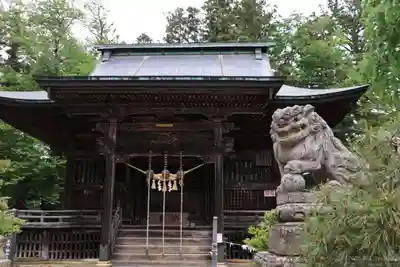 田村神社の本殿・本堂