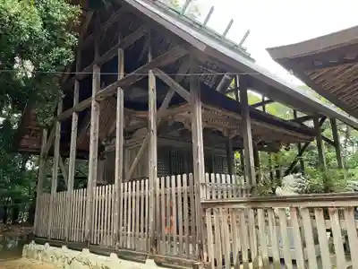波豆八幡神社の本殿・本堂