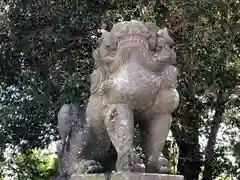 長野水神社の狛犬