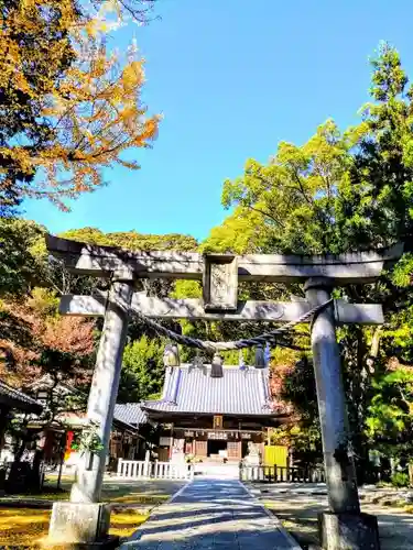 八幡神社松平東照宮の鳥居