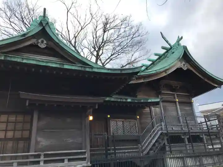 鵜ノ木八幡神社の本殿・本堂