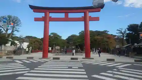 鶴岡八幡宮の鳥居