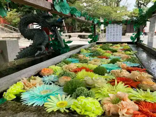 津島神社の手水舎
