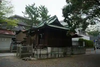 湊新田胡録神社の本殿・本堂
