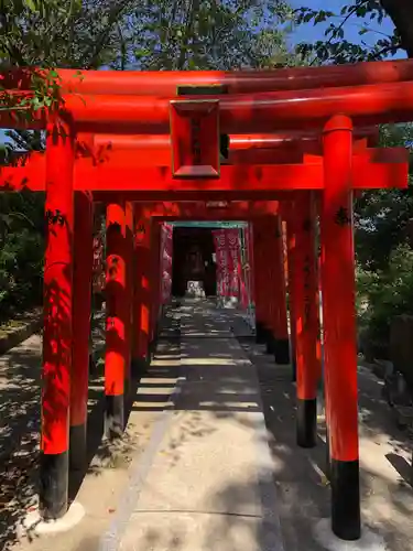 鷲尾愛宕神社の鳥居