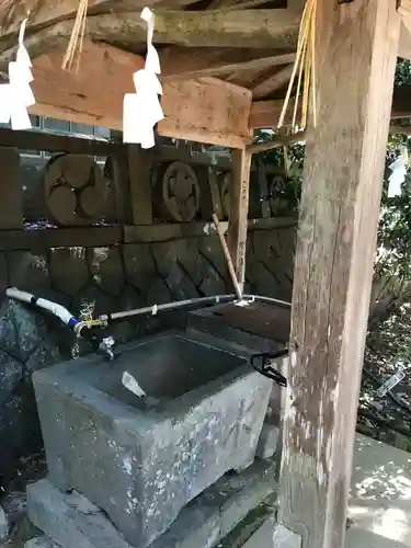 吉部八幡宮の手水舎