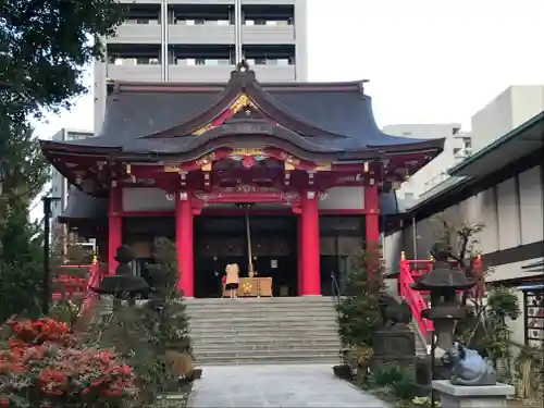 成子天神社の本殿・本堂