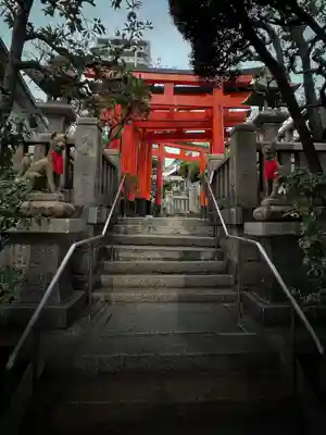 松尾稲荷神社の鳥居